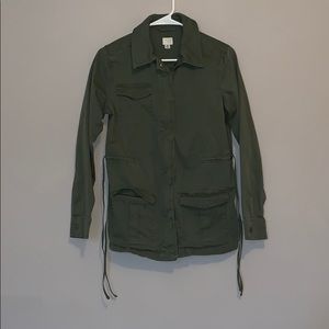 Army green jacket